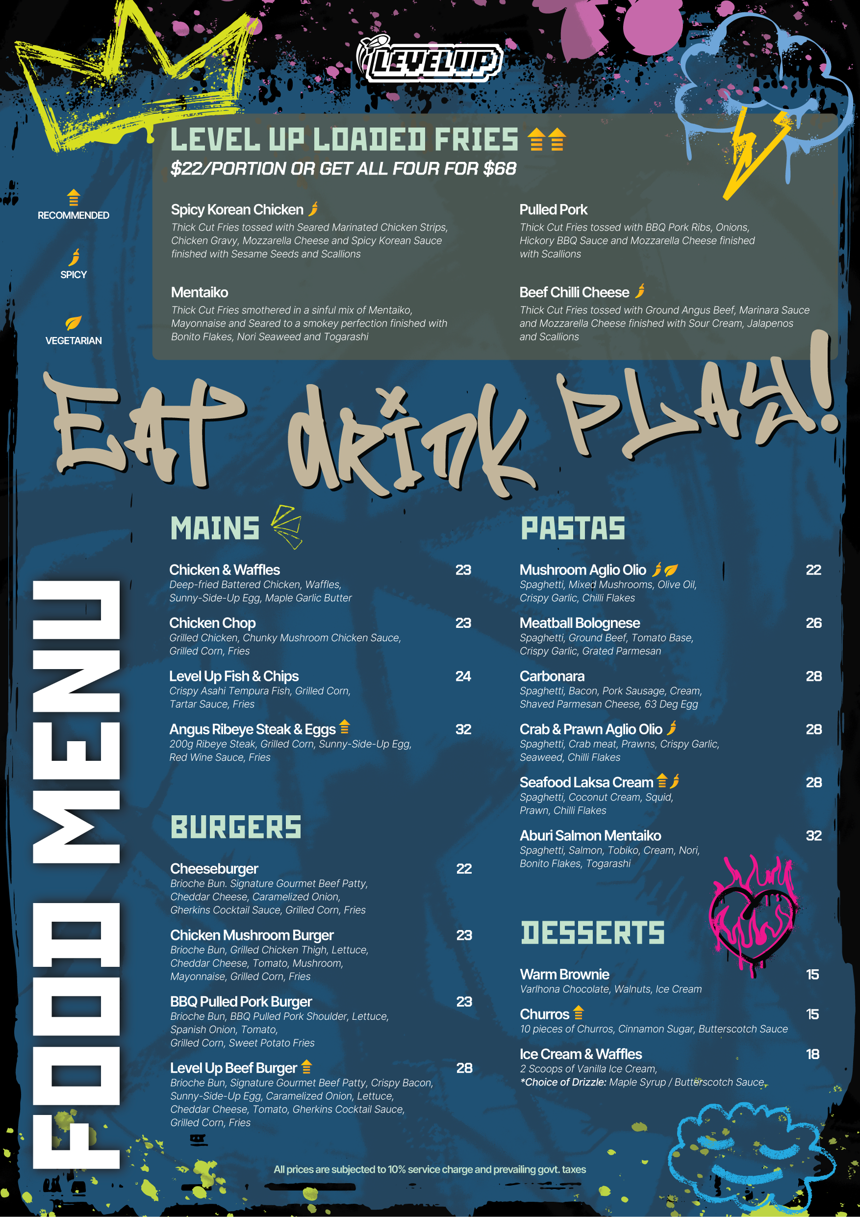 Level Up - Bar & Arcade @ Clarke Quay , Eat Drink Play